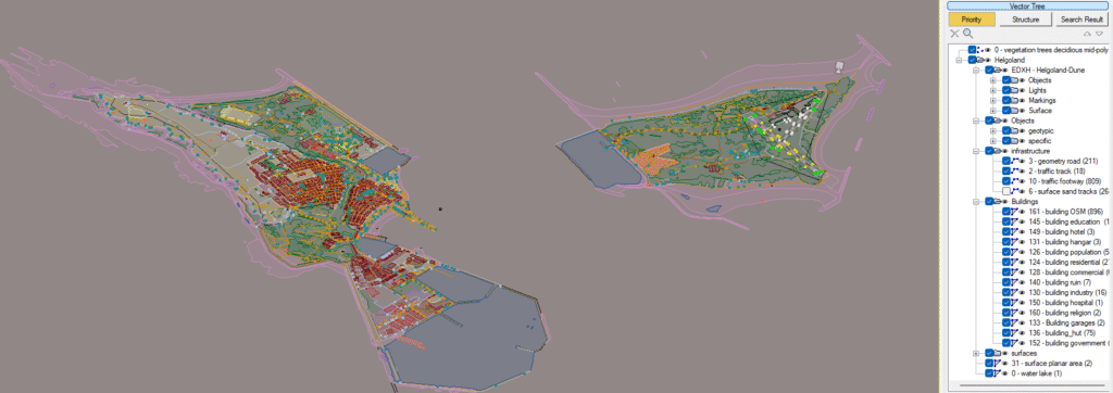 Trian3DBuilder 9.0 OSM data