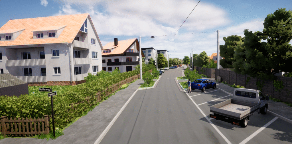 Stuttgart Vaihingen digital twin for automotive simulation testing