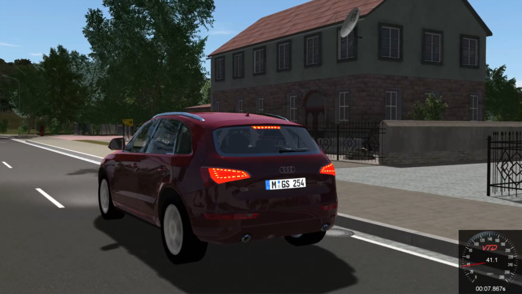 Trian3DBuilder terrain exported for Cadence VTD